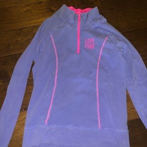Pink zip up